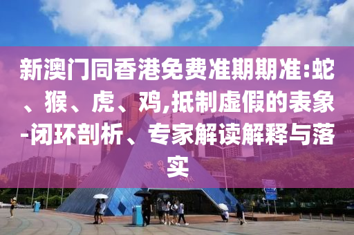 新澳门同香港免费准期期准:蛇、猴、虎、鸡,抵制虚假的表象-闭环剖析、专家解读解释与落实